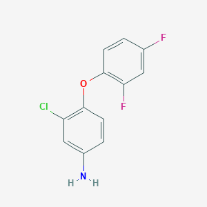 3-Chloro-4-(2,4-difluorophenoxy)aniline