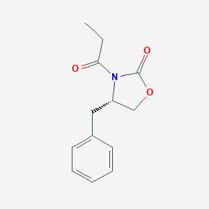 molecular formula C13H15NO3 B132915 (S)-4-Benzyl-3-propionyloxazolidin-2-one CAS No. 101711-78-8