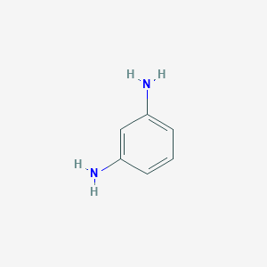 molecular formula C6H8N2<br>C6H4(NH2)2<br>C6H8N2 B132917 m-Phenylenediamine CAS No. 108-45-2