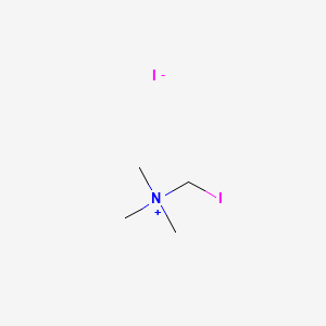 molecular formula C4H11I2N B1329216 Iodomethyltrimethylammonium iodide CAS No. 39741-91-8