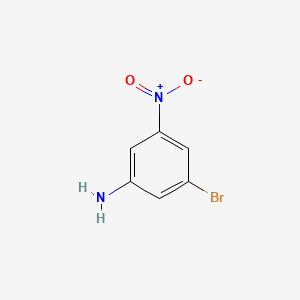 molecular formula C6H5BrN2O2 B1329233 3-Bromo-5-nitroaniline CAS No. 63460-07-1