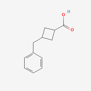 molecular formula C12H14O2 B1329243 3-Benzylcyclobutanecarboxylic acid CAS No. 66016-21-5
