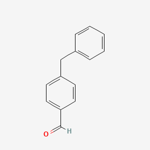 molecular formula C14H12O B1329244 4-Benzylbenzaldehyde CAS No. 67468-65-9