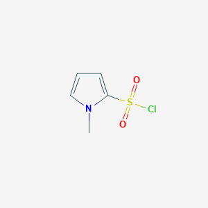 molecular formula C5H6ClNO2S B13292557 1-Methyl-1H-pyrrole-2-sulfonyl chloride 