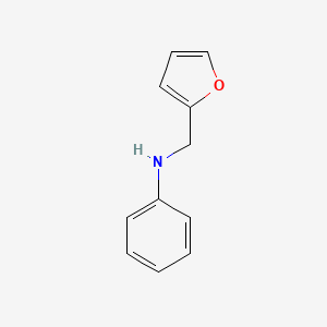 B1329256 N-(2-Furylmethyl)-N-phenylamine CAS No. 4439-56-9