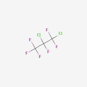 molecular formula C3Cl2F6 B1329263 1,2-Dichlorohexafluoropropane CAS No. 661-97-2