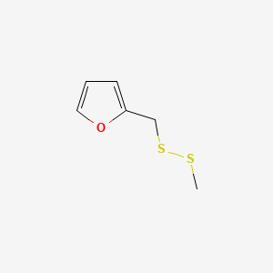 molecular formula C6H8OS2 B1329271 Methyl furfuryl disulfide CAS No. 57500-00-2