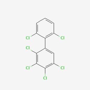 molecular formula C12H4Cl6 B1329278 2,2',3,4,5,6'-六氯联苯 CAS No. 68194-15-0