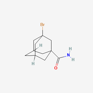 molecular formula C11H16BrNO B1329282 3-溴金刚烷-1-甲酰胺 CAS No. 53263-89-1