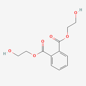 molecular formula C12H14O6 B1329288 Bis(2-hydroxyethyl) phthalate CAS No. 84-73-1