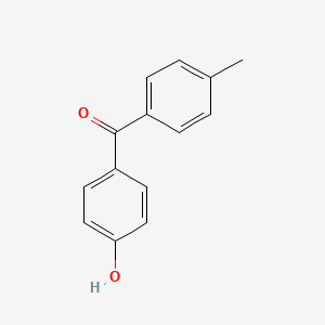 molecular formula C14H12O2 B1329291 4-Hydroxy-4'-methylbenzophenone CAS No. 134-92-9