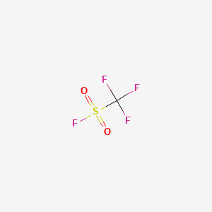 molecular formula CF4O2S B1329296 Trifluoromethanesulfonyl fluoride CAS No. 335-05-7