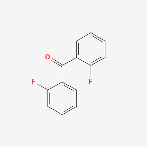 molecular formula C13H8F2O B1329298 bis(2-fluorophenyl)methanone CAS No. 342-23-4