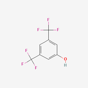 molecular formula C8H4F6O B1329299 3,5-双(三氟甲基)苯酚 CAS No. 349-58-6
