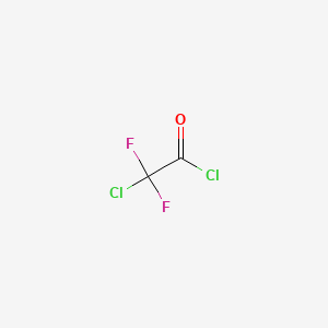 molecular formula C2Cl2F2O B1329302 Chlorodifluoroacetyl chloride CAS No. 354-24-5