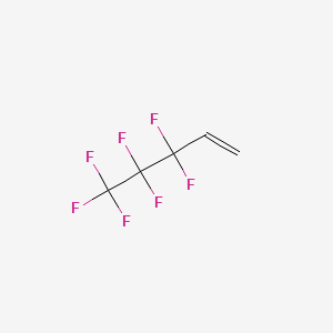 molecular formula C5H3F7 B1329303 3,3,4,4,5,5,5-Heptafluoropent-1-ene CAS No. 355-08-8