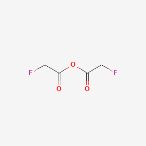 molecular formula C4H4F2O3 B1329317 Fluoroacetic anhydride CAS No. 407-33-0