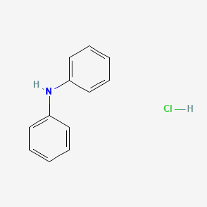 molecular formula C12H12ClN B1329329 二苯胺盐酸盐 CAS No. 537-67-7