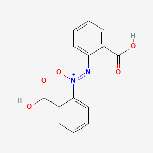 (2-Carboxyphenyl)-(2-carboxyphenyl)imino-oxidoazanium