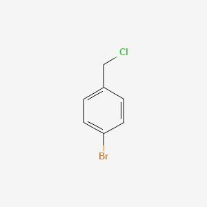 molecular formula C7H6BrCl B1329333 1-Bromo-4-(chloromethyl)benzene CAS No. 589-17-3