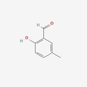 molecular formula C8H8O2 B1329341 2-Hydroxy-5-methylbenzaldehyde CAS No. 613-84-3