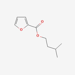 molecular formula C10H14O3 B1329342 3-Methylbutyl 2-furoate CAS No. 615-12-3