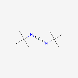 molecular formula C9H18N2 B1329350 N,N'-di-tert-Butylcarbodiimide CAS No. 691-24-7