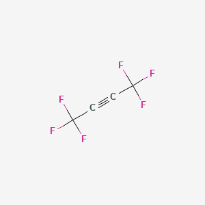 molecular formula C4F6 B1329351 Hexafluoro-2-butyne CAS No. 692-50-2