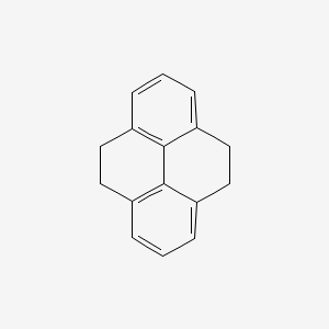 molecular formula C16H14 B1329359 4,5,9,10-Tetrahydropyrene CAS No. 781-17-9