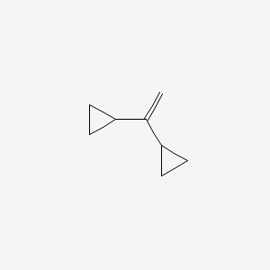 molecular formula C8H12 B1329362 1,1-Dicyclopropylethylene CAS No. 822-93-5
