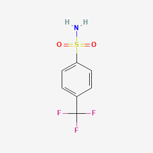 molecular formula C7H6F3NO2S B1329364 4-(Trifluoromethyl)benzenesulfonamide CAS No. 830-43-3