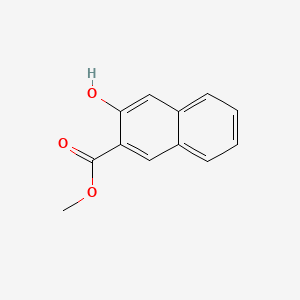 molecular formula C12H10O3 B1329367 Methyl 3-hydroxy-2-naphthoate CAS No. 883-99-8