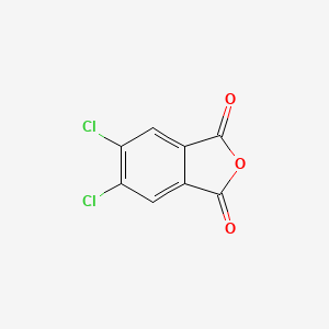 molecular formula C8H2Cl2O3 B1329375 4,5-Dichlorophthalic anhydride CAS No. 942-06-3