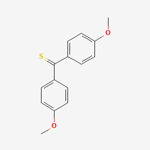 molecular formula C15H14O2S B1329377 4,4'-二甲氧基硫代二苯甲酮 CAS No. 958-80-5