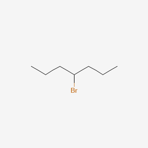 molecular formula C7H15B B1329381 4-Bromoheptane CAS No. 998-93-6