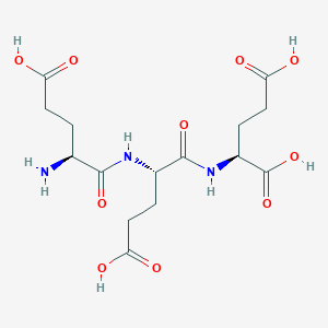 molecular formula C15H23N3O10 B1329386 H-Glu-Glu-Glu-OH CAS No. 23684-48-2