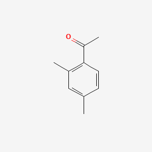 molecular formula C10H12O B1329390 2',4'-Dimethylacetophenone CAS No. 89-74-7