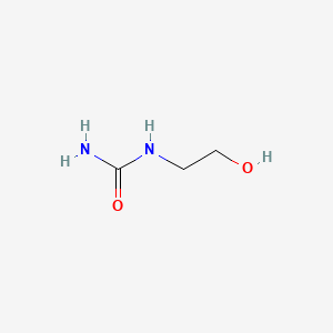 molecular formula C3H8N2O2 B1329392 Urea, (2-hydroxyethyl)- CAS No. 1320-51-0