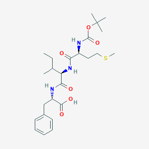 t-Butyloxycarbonyl-methionyl-leucyl-phenylalanine