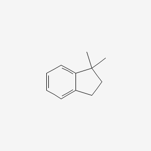 molecular formula C11H14 B1329400 1,1-Dimethylindan CAS No. 4912-92-9