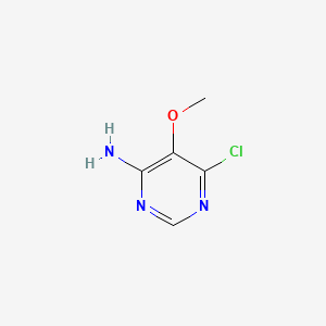 molecular formula C5H6ClN3O B1329404 4-氨基-6-氯-5-甲氧基嘧啶 CAS No. 5018-41-7