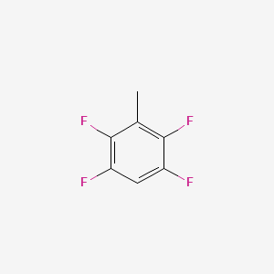 molecular formula C7H4F4 B1329407 2,3,5,6-Tetrafluorotoluene CAS No. 5230-78-4