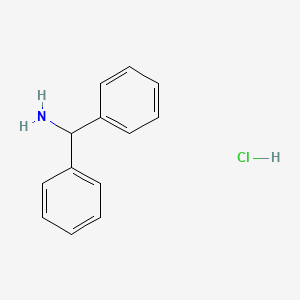 molecular formula C13H14ClN B1329409 Benzhydrylamine hydrochloride CAS No. 5267-34-5