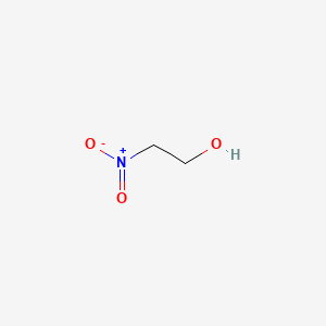 molecular formula C2H5NO3 B1329411 2-硝基乙醇 CAS No. 625-48-9