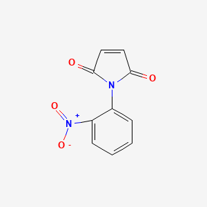 molecular formula C10H6N2O4 B1329413 MALEIMIDE, N-(o-NITROPHENYL)- CAS No. 2973-15-1