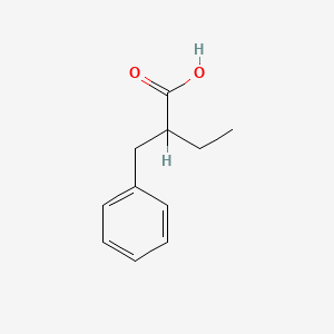 molecular formula C11H14O2 B1329414 2-Benzylbutanoic acid CAS No. 5669-16-9