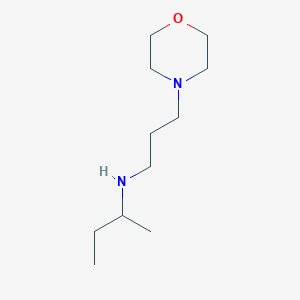molecular formula C11H24N2O B13294246 (Butan-2-yl)[3-(morpholin-4-yl)propyl]amine 