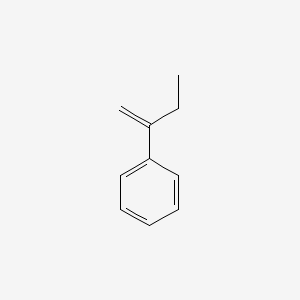 molecular formula C10H12 B1329425 Benzene, (1-methylenepropyl)- CAS No. 2039-93-2
