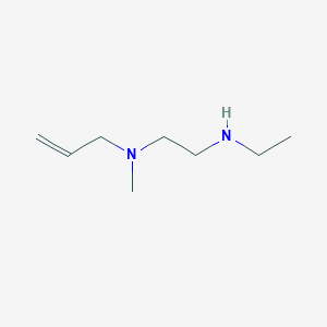 molecular formula C8H18N2 B13294264 Ethyl({2-[methyl(prop-2-en-1-yl)amino]ethyl})amine 