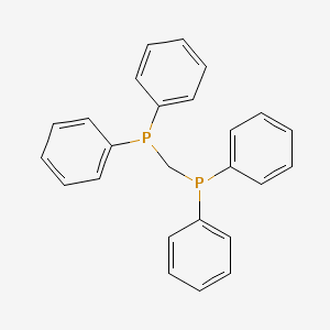 molecular formula C25H22P2 B1329430 Bis(diphenylphosphino)methane CAS No. 2071-20-7
